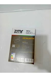 Led Projektör 100 Watt Ultra Slim Kasa 220V 6500K Beyaz Işık