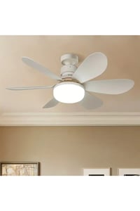 Lodos Fan LED 62W Kumandalı Işıklı Vantilatör Tavana Monteli CT-1154