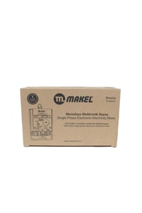Monofaze 1 Faz 2 Telli Elektrik Sayacı