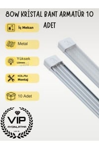 OREL 80W KRİSTAL BANT ARMATÜR BEYAZ IŞIK (6500 K)