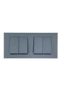 Ovivo Grano Füme İkili Set Komütatör + Komütatör