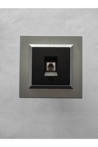 Quantum Gümüş Siyah Numeris Mekanizma+çerçeve