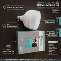 VİP AYDINLATMA / 40 WATT KRİSTAL TORCH AMPÜL