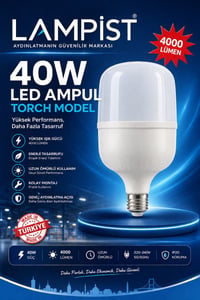 Vip Aydınlatma / Lampist 40w Torch Led Ampul