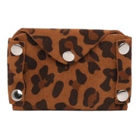 By Gemici VIP Leopar Desenli Cüzdan Taba