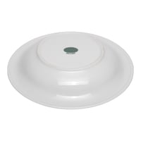 Grande Geniş Kenarlı Çukur Servis Tabağı Beyaz
