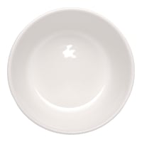 SarıEtiket Yuvarlak Derin Kase Beyaz