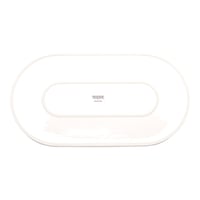 Tekbir Oval Porselen Sunum Tabağı 36,3 x 19 cm Beyaz
