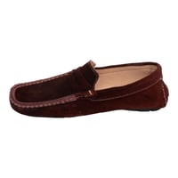 U.S. Polo Assn. Süet Görünümlü Mokasen Ayakkabı Bordo