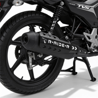 EGZOZ KORUMA SIYAH - RAIDER 125