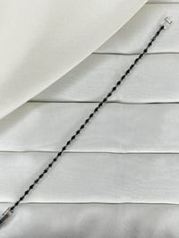 316L Zirkon Taşlı Çelik/Paslanmaz Erkek Bileklik Gümüş