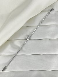 Fashion Jewelry Vip  Kelebek Detaylı Zirkon Taşlı Su Yolu Kadın Bileklik Gold