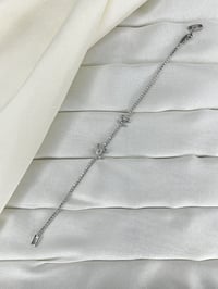 Fashion Jewelry Vip Yılan Detaylı Marka Zirkon Taşlı Kadın Bileklik Gümüş