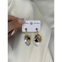 VİP Altın Sarısı Sallantılı Kadın Küpe Gold