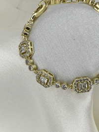 XUPİNG 14K Çelik/Paslanmaz Kadın Bileklik  Gold