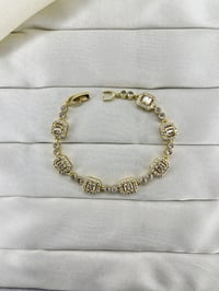 XUPİNG 14K Çelik/Paslanmaz Kadın Bileklik  Gold