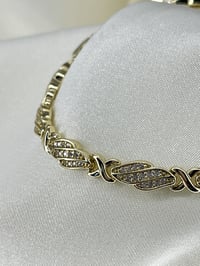 XUPİNG 14K Çelik/Paslanmaz Kadın Bileklik  Gold