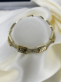 XUPİNG 14K Çelik/Paslanmaz Kadın Bileklik  Gold