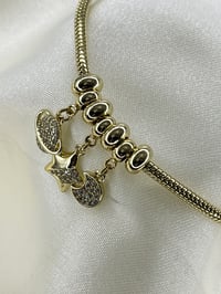XUPİNG Charme Detaylı Paslanmaz/Çelik Kadın Bileklik Gold