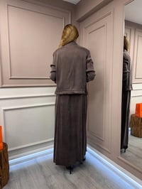 Almarwah Black 202781-1 Kahverengi Elbise