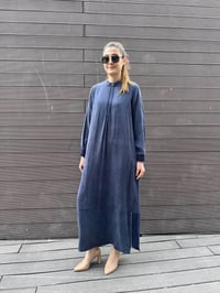 Almarwah Black 303809 Lacivert Elbise
