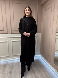 Almarwah Black 50932 Siyah Fermuarlı Kap