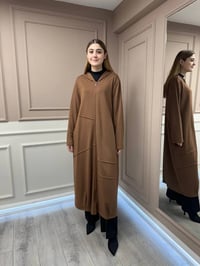 Almarwah Black 50932 Vizon Fermuarlı Kap