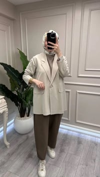 Ceremony 26Y878 Taş Tensel Lycell Blazer Ceket