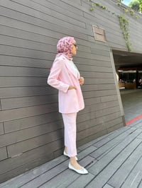 Cloche CL3379 Pembe Traphy Ceketli Takım