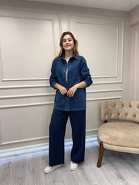 Exquise E25K05133002 İndigo Jazmyne Denim Ceket