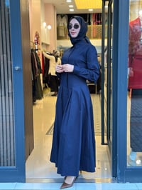 Exquise E26K06118263 Lacivert Lırıen Elbise