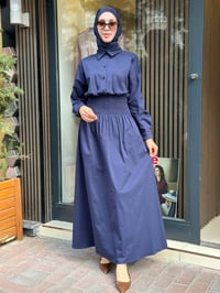 Exquise E26K06118266 Lacivert Rosaria Elbise