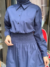 Exquise E26K06118266 Lacivert Rosaria Elbise