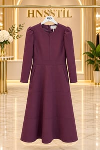 Exquise E26K06118454 Bordo Angelaıca Elbise