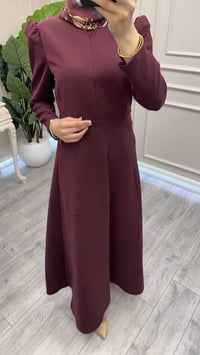 Exquise E26K06118454 Bordo Angelaıca Elbise