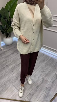 Exquise E26K06125007 Ekru Novais Triko Hırka