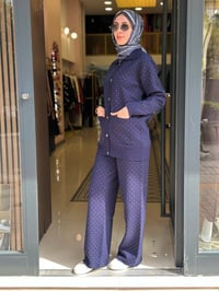 Exquise E26K06125015 Lacivert Xanthe Winslow Triko Takım