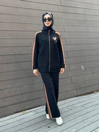 Exquise E26K06125019 Siyah-Taba Ondrea Maeven Triko Takım
