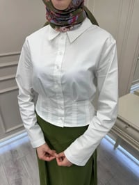 Exquise E26Y06208100 Beyaz Felecia Gömlek
