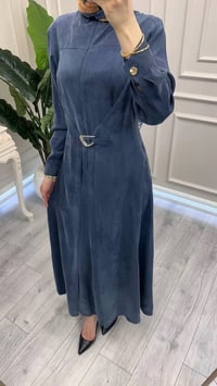 Exquise E26Y06218545 Lacivert Roseora Elbise