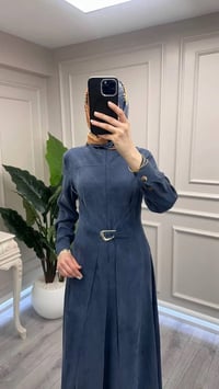 Exquise E26Y06218545 Lacivert Roseora Elbise