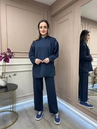 Ghisa 25YFETKM4797 Lacivert İkili Takım