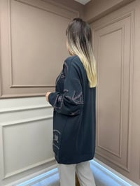 Ghisa 25YGÇTNK2452 Siyah Taşlı Tunik