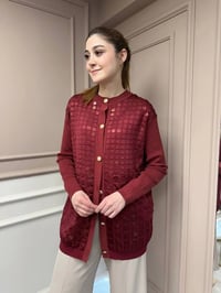 Ghisa 25YGSCKT3027 Mürdüm Ceket