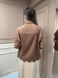 Ghisa 25YGSCKT3036 Kahve Mini Ceket