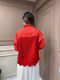 Ghisa 25YGSCKT3036 Kırmızı Mini Ceket
