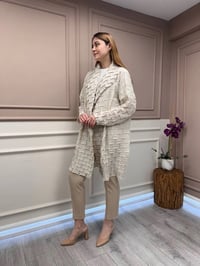 Ghisa 25YGSCKT3105 Taş Transparan Ceket