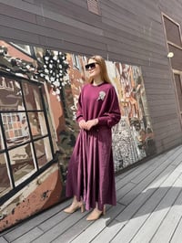 Ghisa 25YGSELB4959 Bordo Elbise