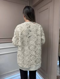 Ghisa 25YGSHRK3075 Bej Dantel Hırka