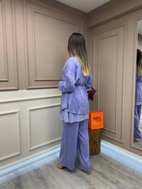 Ghisa 25YGSTKM3182 Lila Önü Bağlamalı İkili Takım